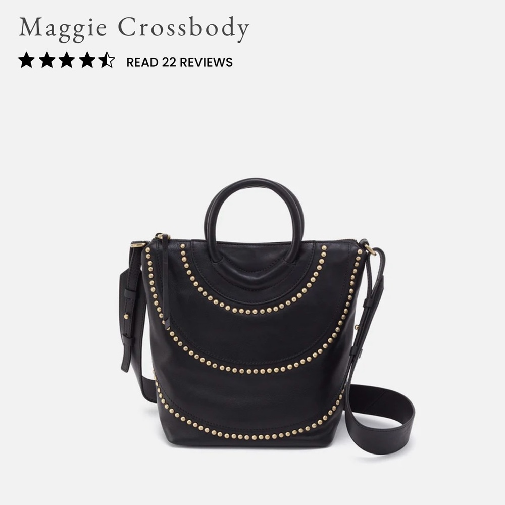SOLD!!! Maggie Crossbody Black Bag